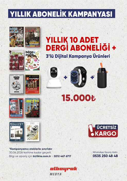 Ketebe Yayıncılık - 10 Adet Yıllık Dergi Aboneliği + 3 Adet Promosyon 