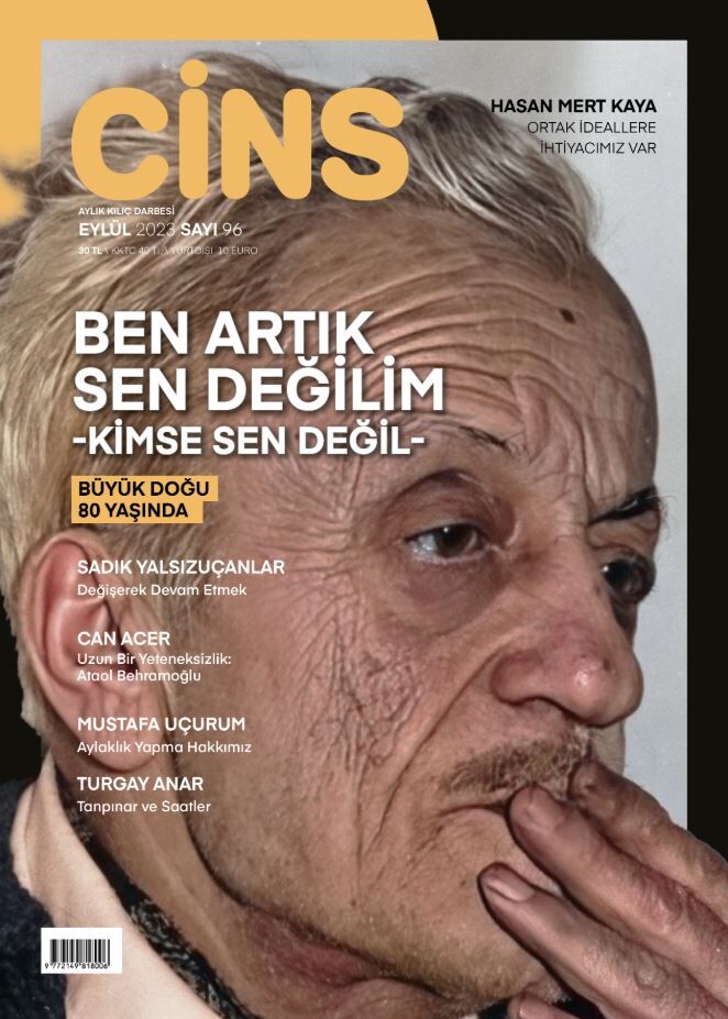 Cins - Eylül 2023 / Sayı 096