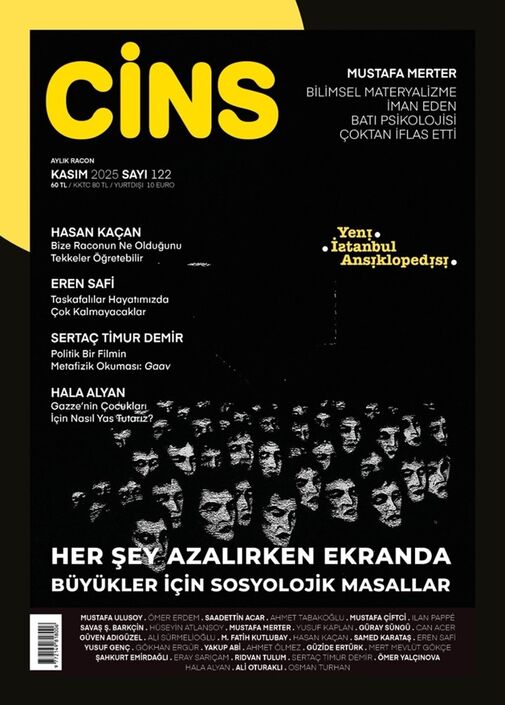 Cins Dergisi - Cins - Kasım 2025 Sayı / 122