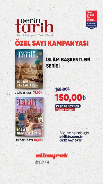 Ketebe Dergi - Derin Tarih Özel Sayı - İslam Başkentleri Serisi