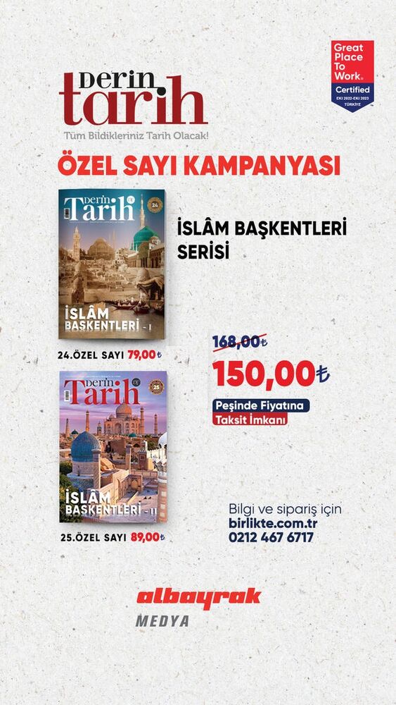 Derin Tarih Özel Sayı - İslam Başkentleri Serisi
