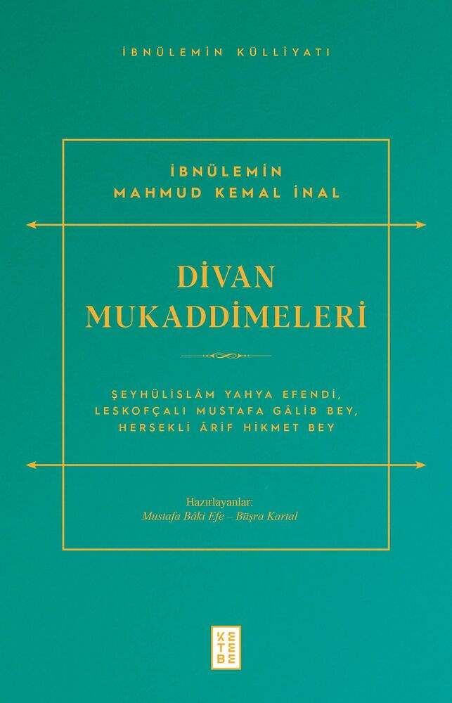 Divan Mukaddimeleri
