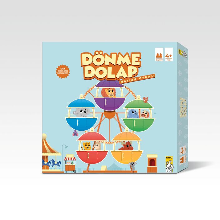 Mirket Yayınları - Dönme Dolap Hafıza Oyunu (4 )