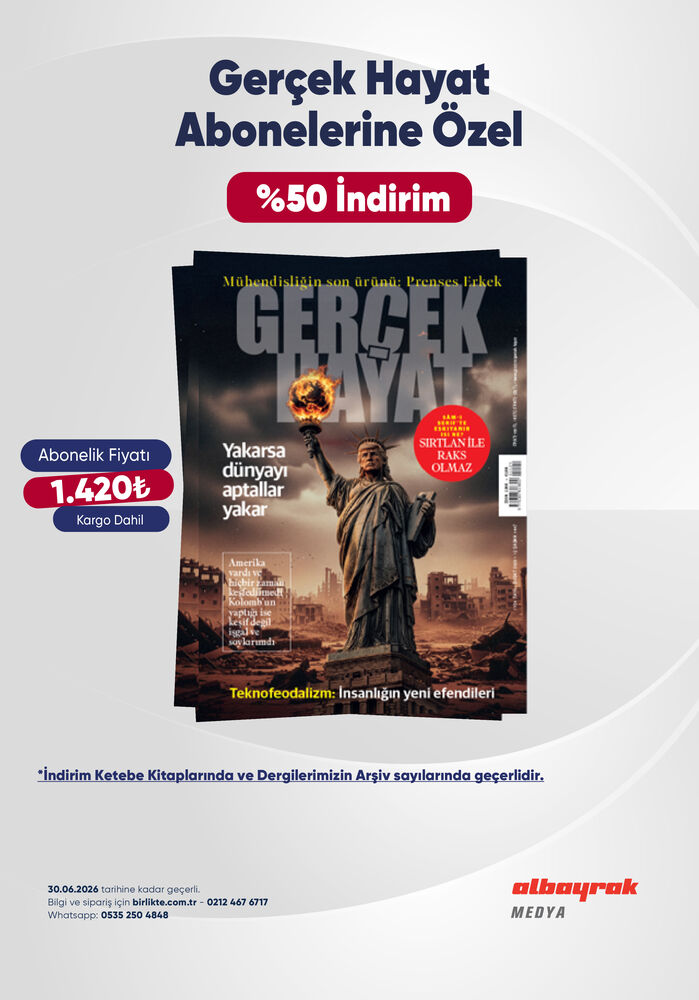 Gerçek Hayat - Yıllık Abonelik