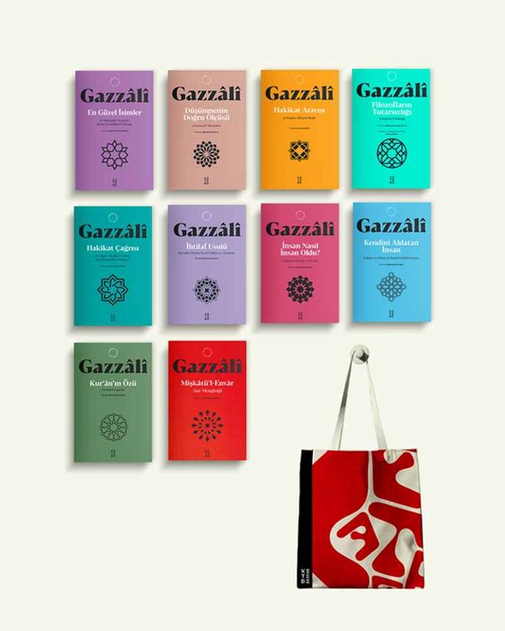 Ketebe Yayınları - İmam Gazzali Kitap Seti (10 Kitap - Çanta Hediyeli)
