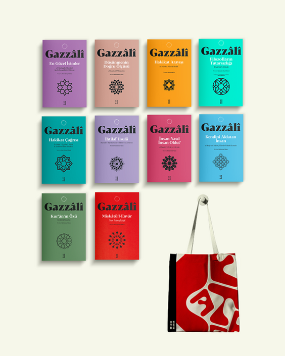 Ketebe Yayınları - İmam Gazzâlî Kitap Seti (Çanta Hediyeli)