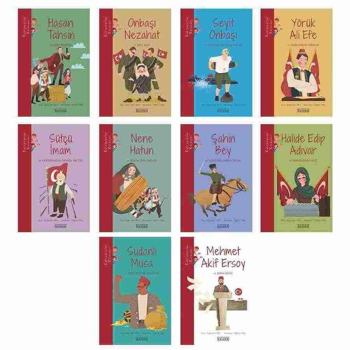 KETEBE ÇOCUK - Kahramanlar Karavanı Seti (10 Kitap)