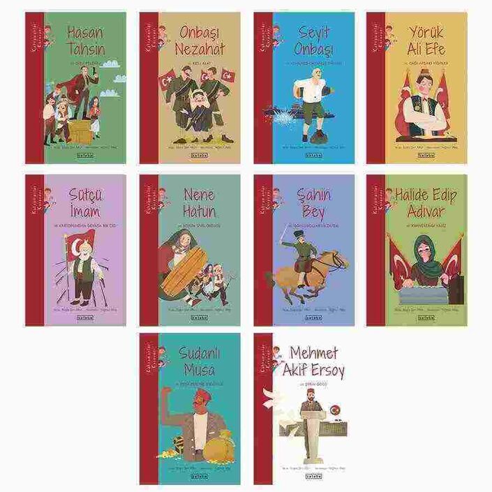 KETEBE ÇOCUK - Kahramanlar Karavanı Seti (10 Kitap)