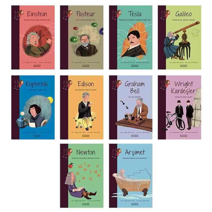 Ketebe Yayınları - Parlak Fikirler Seti (10 Kitap)