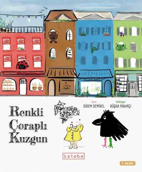 Ketebe Yayınları - Renkli Çoraplı Kuzgun