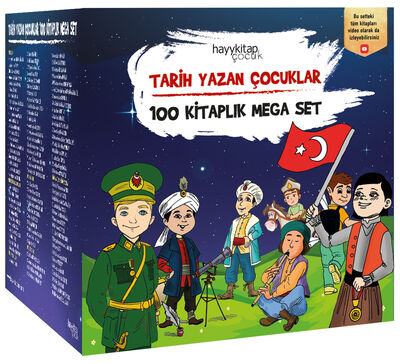 Tarih Yazan Çocuklar - 100 Kitaplık Mega Set