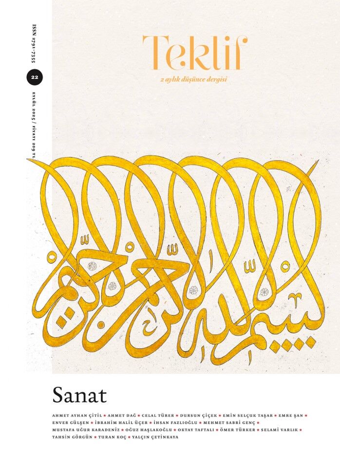 Teklif Dergisi - Eylül 2025 / Sayı 22