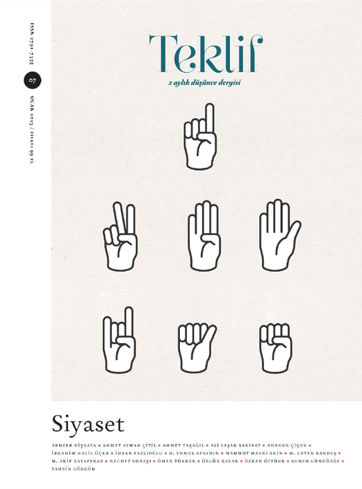 Teklif Dergisi - Teklif Dergisi - Ocak 2023 / Sayı 07