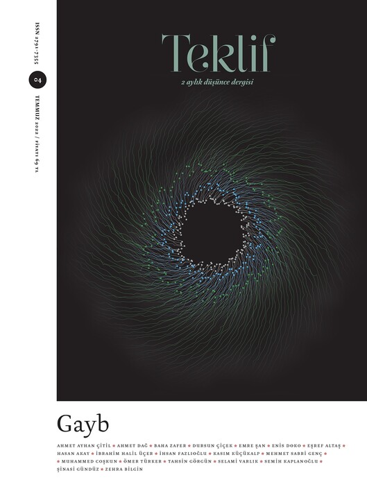 Teklif Dergisi - Teklif Dergisi - Temmuz 2022 / Sayı 04