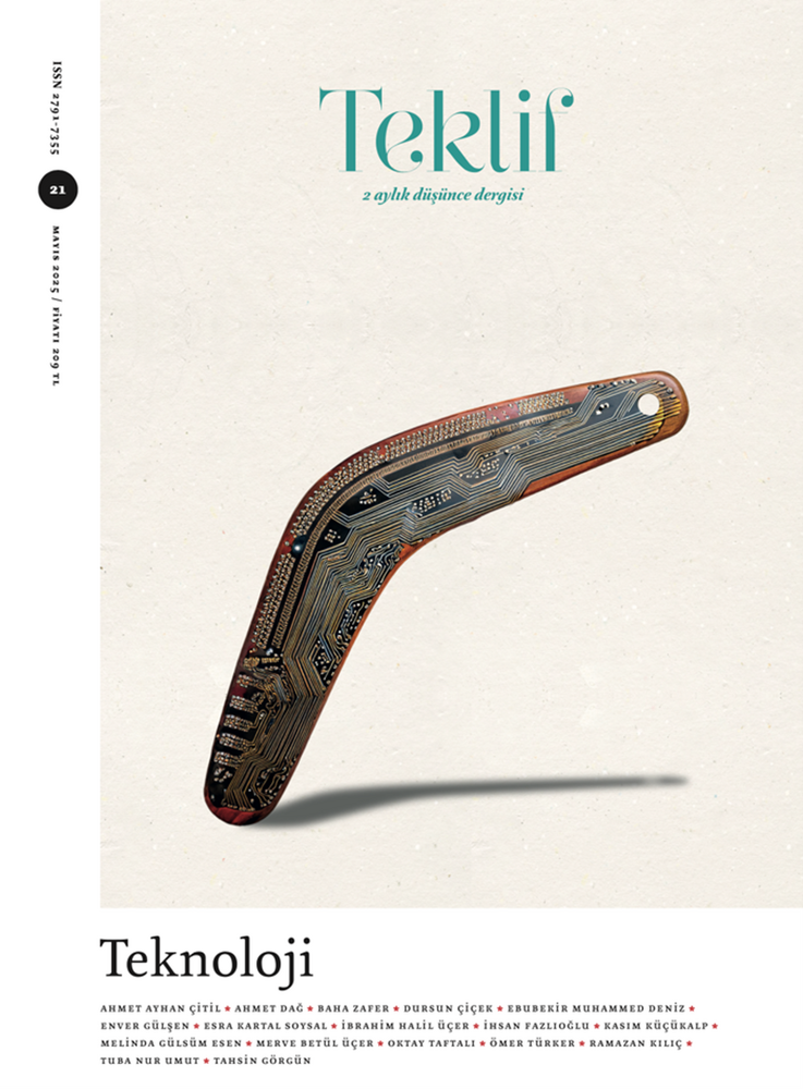 Teklif Dergisi - Mayıs 2025 / Sayı 21