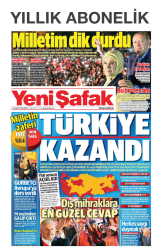 Yeni Şafak Gazetesi - Yeni Şafak (Yıllık Abonelik)